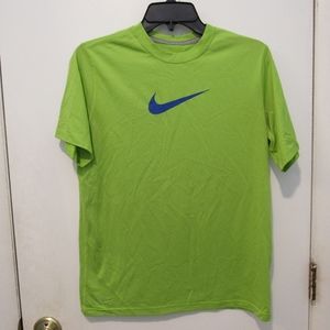 SOLD!(Thredup)Nike Dri Fit, Kids, Neon, Short Sleeve Tshirt